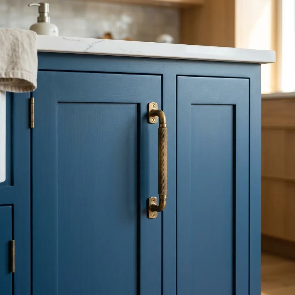 Painted cabinets