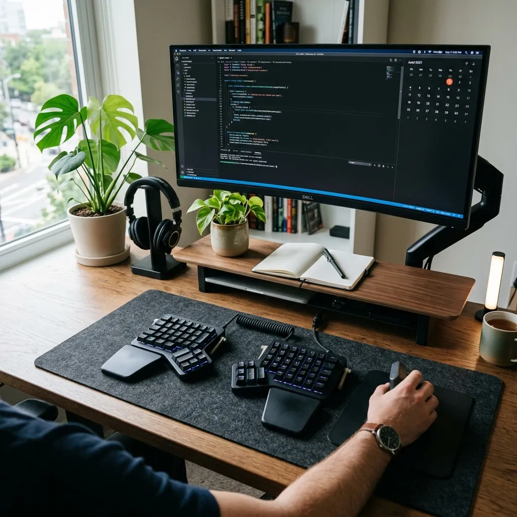 Dual monitor setup