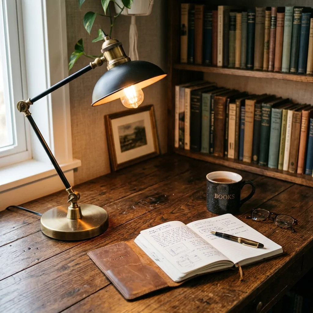 Desk detail